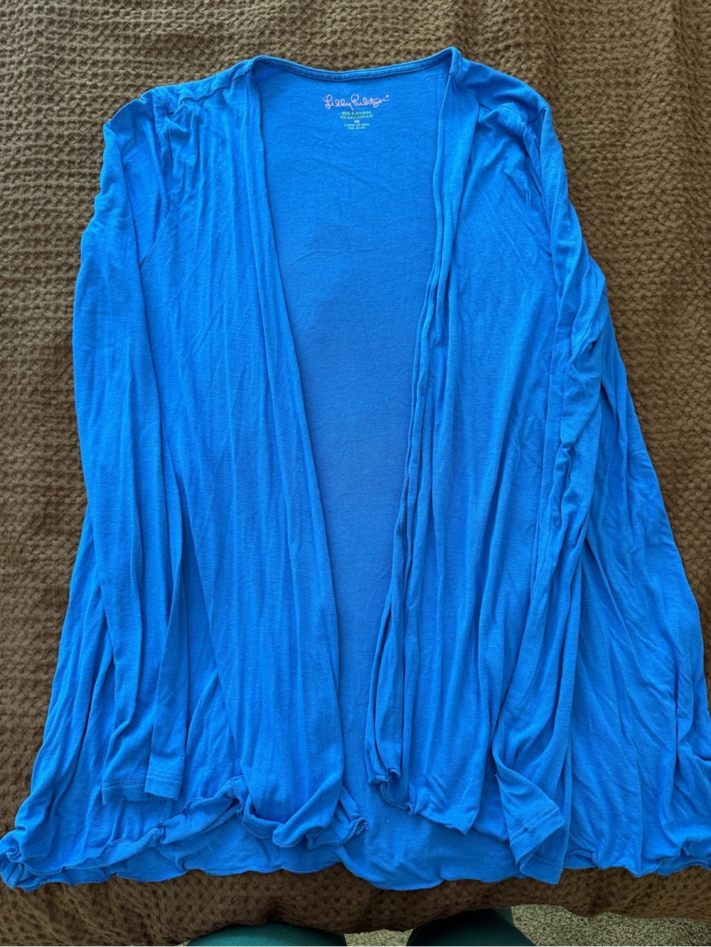 Blue Women's Cardigan Sweater